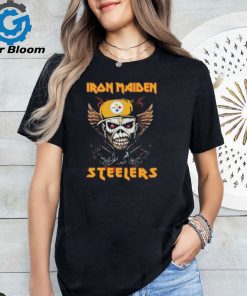 Skull Iron Maiden Pittsburgh Steelers 2024 shirt