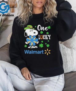 Snoopy one Lucky Walmart Shirt