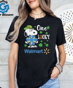 Snoopy one Lucky Walmart Shirt