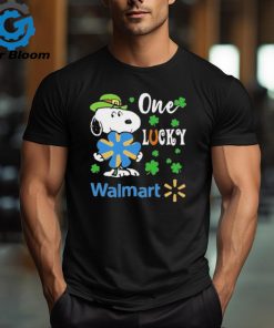 Snoopy one Lucky Walmart Shirt