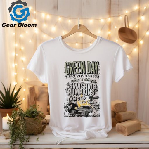 Sportteelab Shirts Green Day The Saviors Tour 2024 Thank You for The Memories Shirt