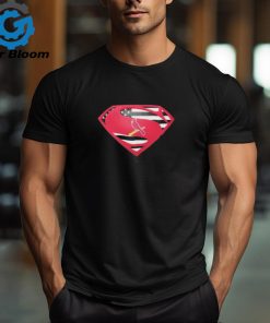 St Louis Cardinals Superman logo shirt