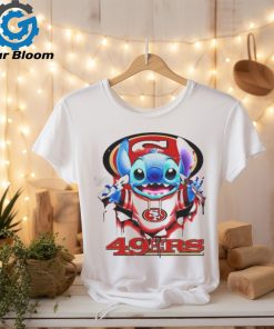 Stitch Inside San Francisco 49ers Logo 2024 T shirt