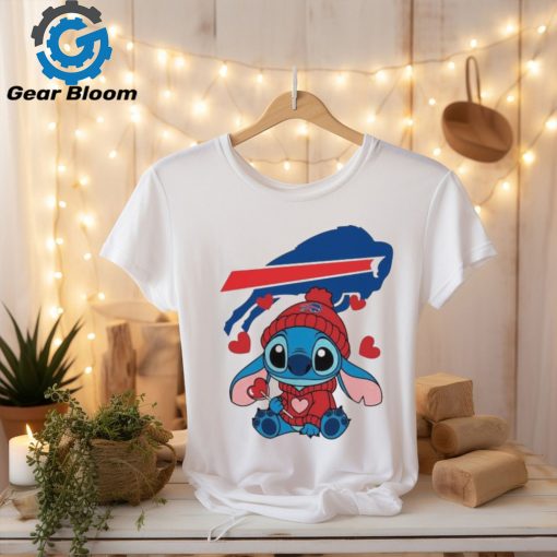 Stitch Valentine Candy Heart Buffalo Bills Logo 2024 shirt