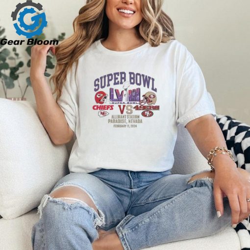 Super Bowl Champions Chiefs Vs 49ers february 11,2024 shirt