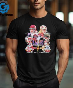 Super Bowl Lviii Kansas City Chiefs Vs San Francisco 49ers February 11 2024 Allegiant Stadium Shirt