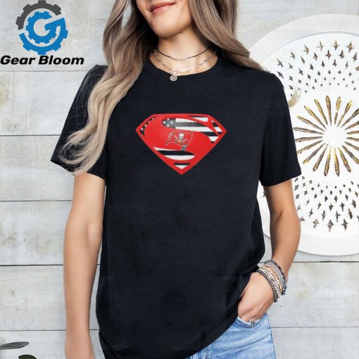 Tampa Bay Buccaneers Superman logo shirt