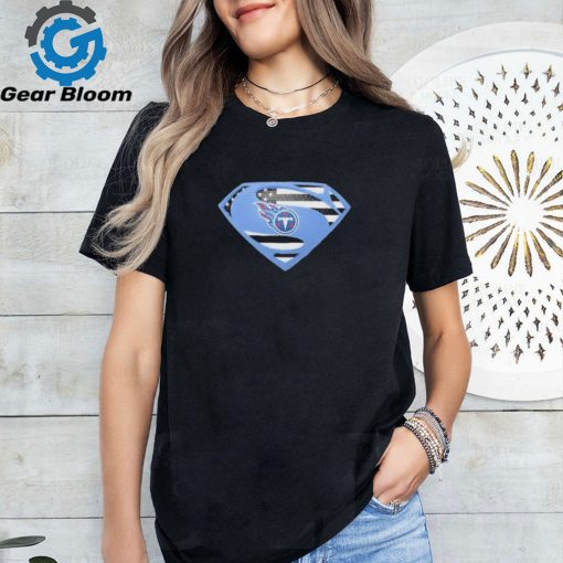 Tennessee Titans Superman logo shirt