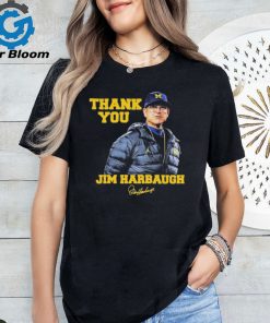 Thank You Jim Harbaugh signature shirt