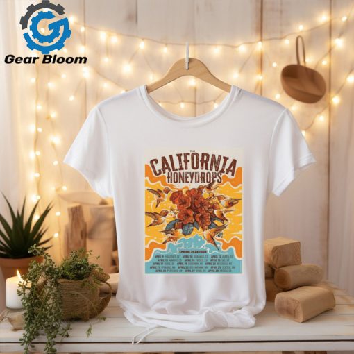 The California honeydrops spring 2024 poster shirt