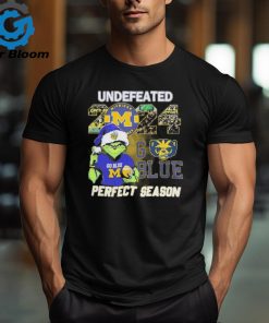 The Grinch Michigan Undefeated 2024 Go Blue Perfect Season Shirt