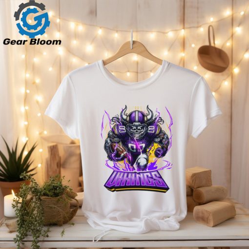 The Minnesota Team Vikings Logo Football 2024 Football T Shirt