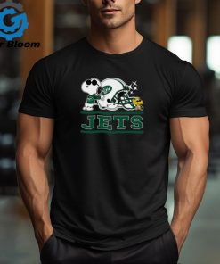 The New York Jets Joe Cool and Woodstock Snoopy Mashup Shirt