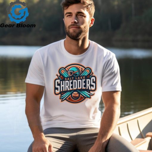 The Salt Lake Shredders Logo t shirt