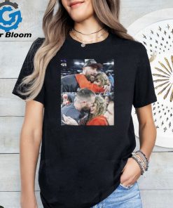 Travis Kelce Vs Taylor Swift Kisses And Happiness Moment When Kansas City Chiefs Become AFC Champion Go To Super Bowl LVIII 2023 2024 T Shirt