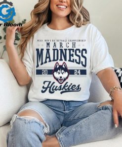 UConn Huskies Fanatics Branded White 2024 NCAA Men's Basketball Tournament March Madness T Shirt