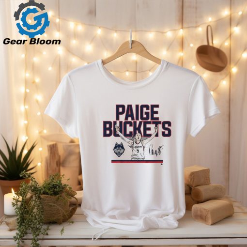 Uconn Basketball Paige Bueckers Buckets Signature Shirt