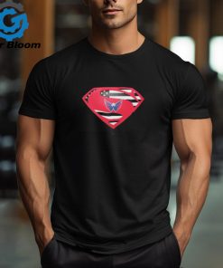 Washington Capitals Superman logo shirt