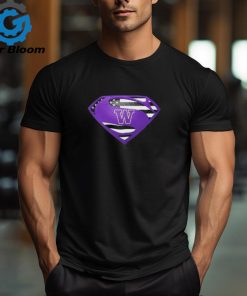 Washington Huskies Superman logo shirt