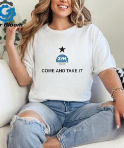 Zyn cool mint come and take it chuck shirt