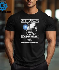 80th Anniversary 1944 – 2024 Miles Davis Thank You For The Memories Shirt