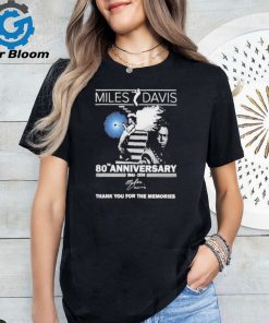 80th Anniversary 1944 – 2024 Miles Davis Thank You For The Memories Shirt