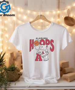 Alabama Crimson Tide Hoops logo A shirt