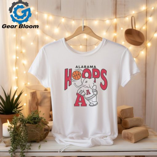 Alabama Crimson Tide Hoops logo A shirt