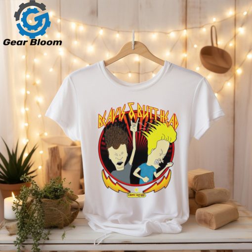 Beavis and Butt Head Metal Colors Rock Out shirt