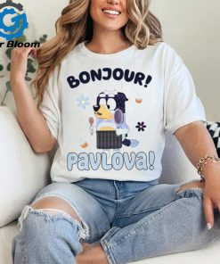 Bluey Bandit Dad Bonjour Pavlova shirt