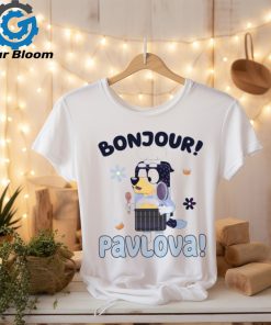 Bluey Bandit Dad Bonjour Pavlova shirt