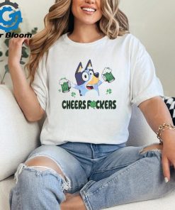 Bluey Cheers Fuckers Happy Patricks Day shirt