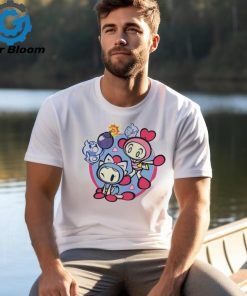 Bomberman Pink & Aqua Shirt