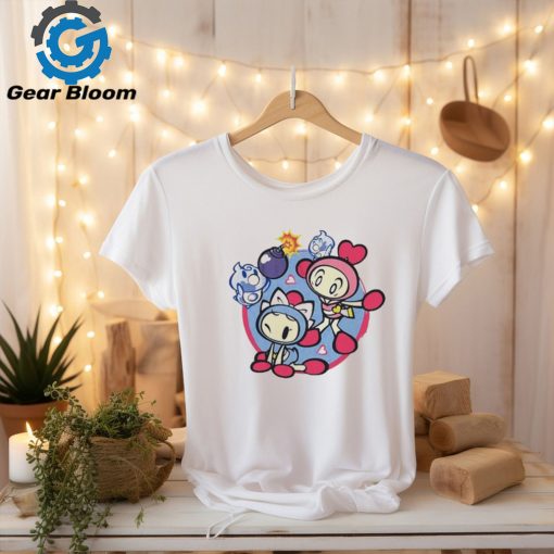 Bomberman Pink & Aqua Shirt