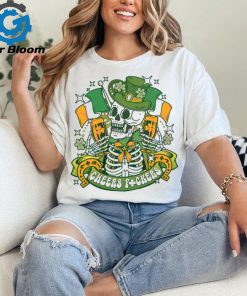 Cheers Fuckers Skeleton St Patricks shirt