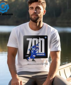 Congrats Nikita Kucherov 700 Game All In Bolts Blue Shirt