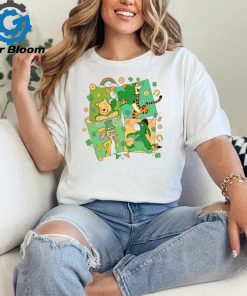 Cute Winnie The Pooh With Shamrock shirt