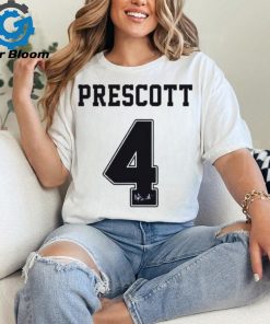 Dak Prescott Team Jersey signature shirt