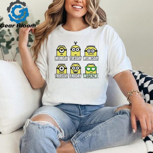 Despicable Me Minions Expressions Of The Week Classic shirt