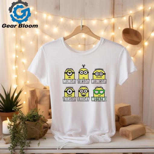 Despicable Me Minions Expressions Of The Week Classic shirt