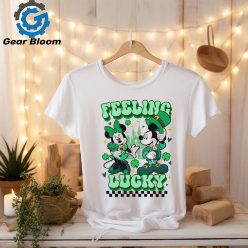 Disney Mickey Minnie Feeling Lucky shirt