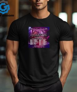 Dragonforce Amaranthe Tour 2024 T shirt