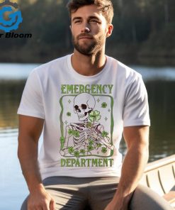 Emergency Department St Patricks Day Skeleton Shirt