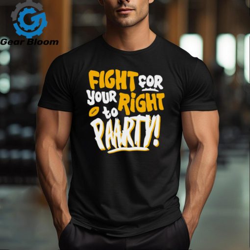 Fight For Your Right To Party Football Kansas City Chiefs shirt