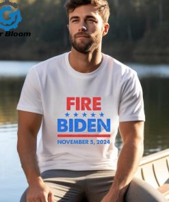 Fire Biden Elect Trump President 2024 Republican Patriot shirt