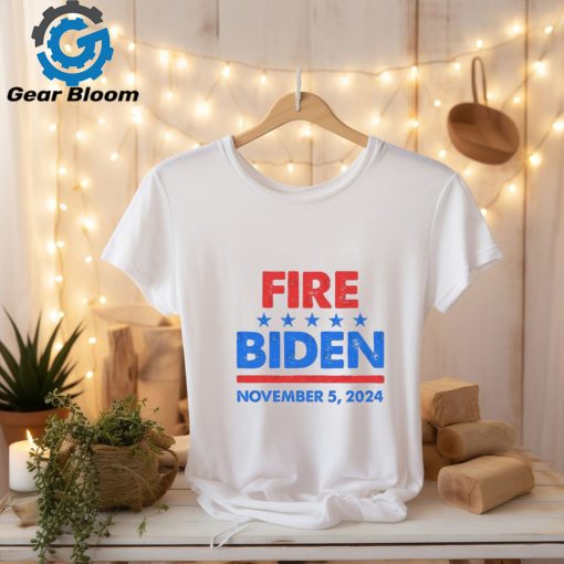 Fire Biden Elect Trump President 2024 Republican Patriot shirt