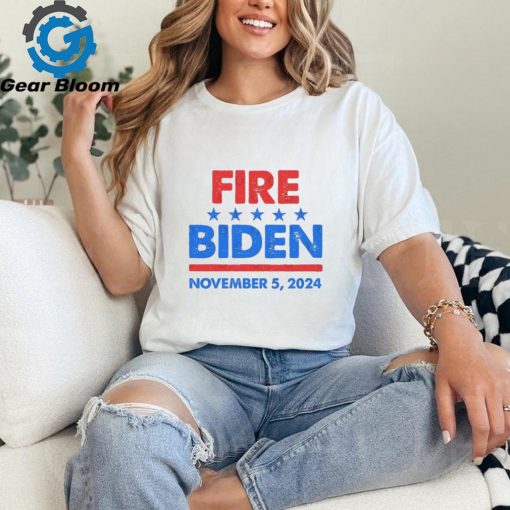 Fire Biden Elect Trump President 2024 Republican Patriot shirt