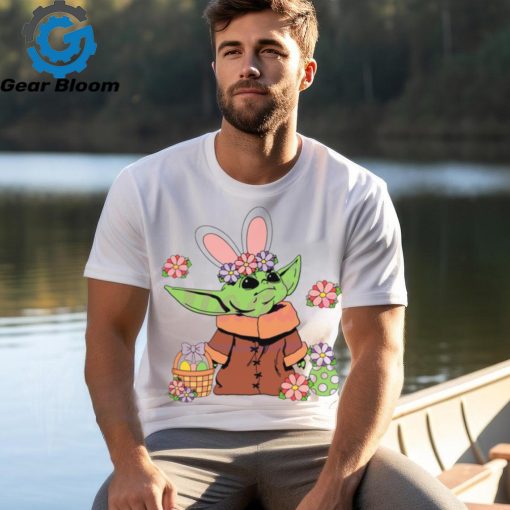 Floral Baby Yoda Easter Eggs shirt