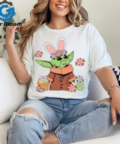 Floral Baby Yoda Easter Eggs shirt