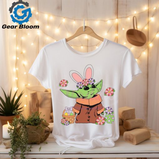 Floral Baby Yoda Easter Eggs shirt